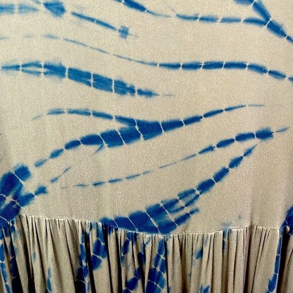 Anthropologie Dolan Eliska Tie Dye Midi Dress bohemian XS - Picture 7 of 7